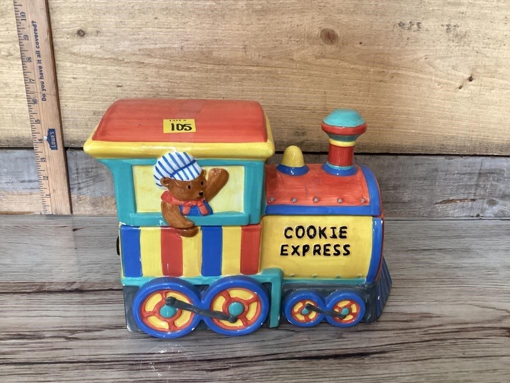 Cookie express train (cookie jar)