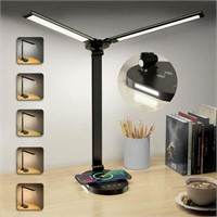 LED Desk Lamps  Foldable  Wireless Charger  Night