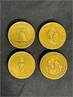 1983 Jerry Falwell Medal Token Set