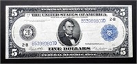 1914 $5 FEDERAL RESERVE BANK NOTE