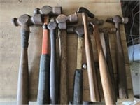 Estate lot of hammers