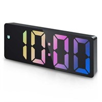 One Size  ORIA Digital Alarm Clock  6.5inch Large