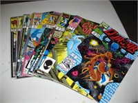 Lot of Marvel Comic Books - Cloak & Dagger, NFL,