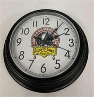 Wall Clock, Denver & Rio Grande Western