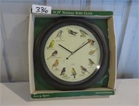 Bird Clock w/ Sound