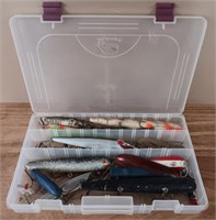 Planto Tackle Box FULL of Large Game Fishing Lures