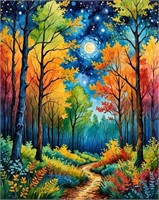 Starlit Forest II Limited Edition Vah Gogh LTD
