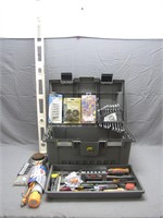 Plano Toolbox Filled w/Vintage Tools & Accessories