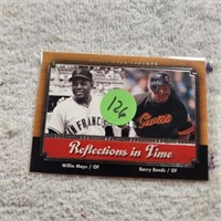 2001 Upperdeck Reflections in Time Willie Mays &