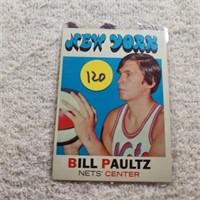 1971-72 Topps Basketball Bill Pautz