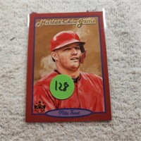 2019 Diamond Kings Masters of the Game Mike Trout