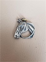 925 Sterling Horse Pendant/ Charm