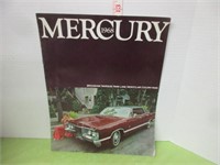 1968 MERCURY  CAR DEALERSHIP BROCHURE