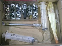 grease fittings, oiling syringes