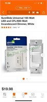 Slide dimmer switches