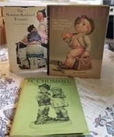NORMAN ROCKWELL AND HUMMEL COLLECTOR BOOKS