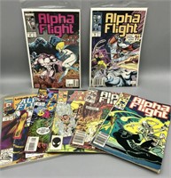 Comic Books - Alpha Flight Lot