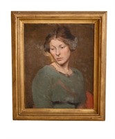 Oil, Portrait of Lady