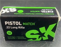 Pistol Match .22 Long Rifle