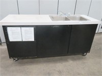 PORTABLE WORK COUNTER W SINK - SELF CONTAINED