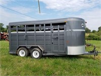 2013 Corn Pro livestock trailer