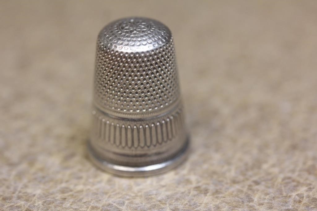 A Sterling Thimble