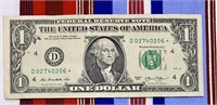 2013 $1.00 Dollar Star Replacement Note