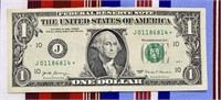 2017 $1.00 Dollar Star Replacement Note