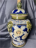 Large decorative ginger jar
