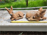 Concrete garden decor.