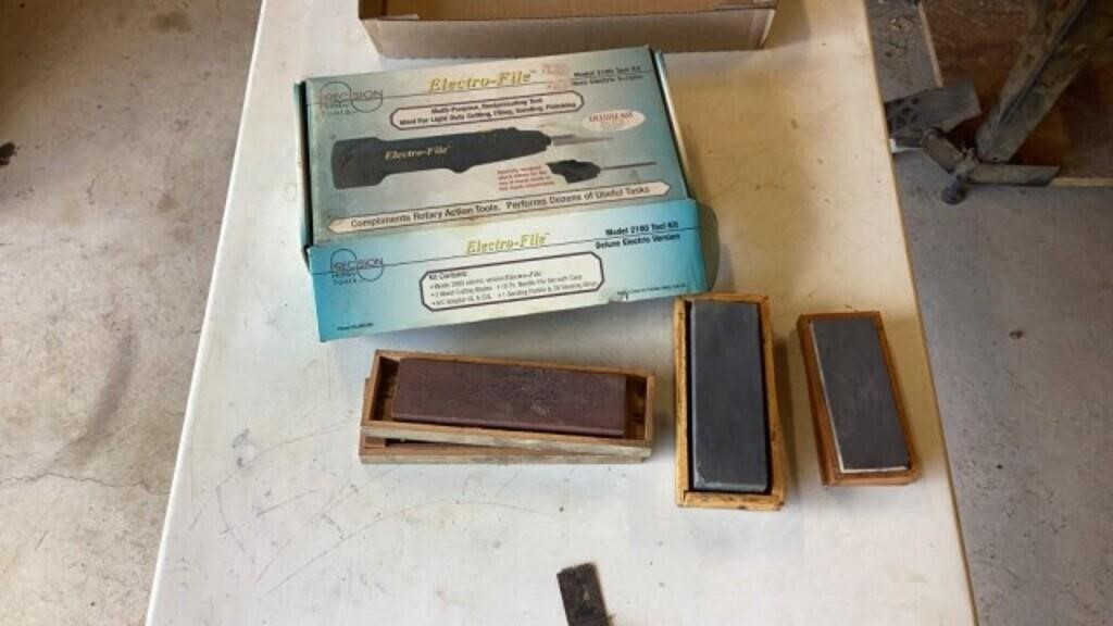 Sharpening Stones, Electro File Knife