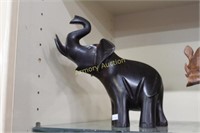 CARVED WOODEN ELEPHANT