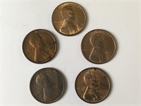 Mixed Lincoln Wheat Cents  UNC