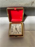 Westclox antique travel clock