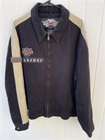 Vintage Harley-Davidson Denim Zip Up Jacket