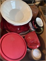 2 box lot of an assortment of dishes