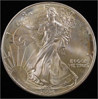 1994 AMERICAN SILVER EAGLES