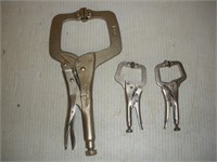 Welding Clamps - longest 11 inches