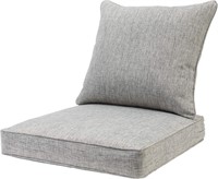 QILLOWAY Outdoor Cushion Set Grey