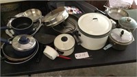 Misc pots and pans , electric skillet