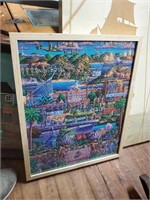 3 Pics-Paint by Numbers , Puzzle & Stretched