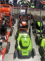 GREENWORKS PRO LAWN MOWER NO BATTERIES