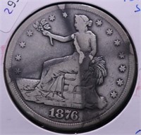 1876 S TRADE DOLLAR F