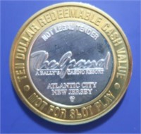 .999 Fine Silver $10 Coin-The Grand Atlantic City
