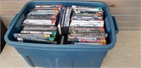 Tote of DVDs & Blue Rays