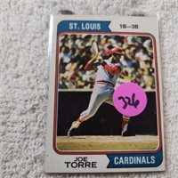 2-1974 Topps Joe Torre