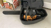 Poulan Pro Chainsaw with Case