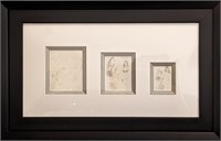 Picasso "Plates 267,268,269" Intaglios