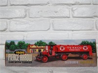 TEXACO TANKER DIE CAST BANK IN BOX