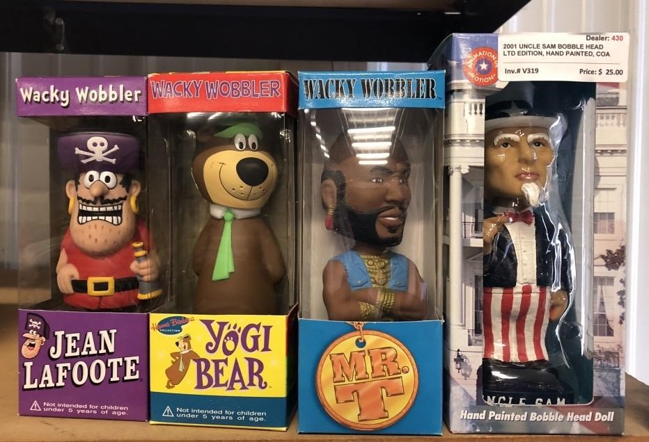 Uncle Sam, Mr. T, Yogi Bear, and Jean Lafoote